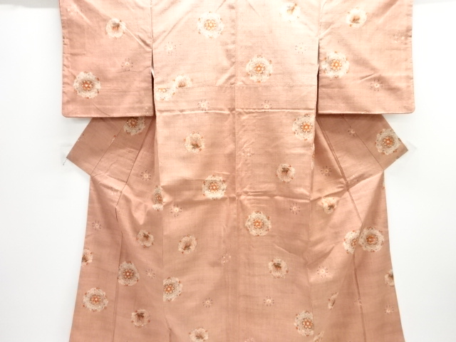 Japanese Kimono / Tsumugi Omeshi Silk